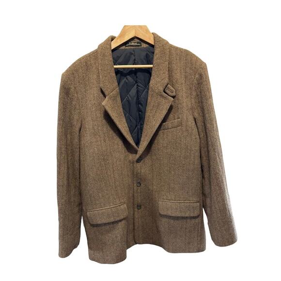 L.L. Bean Other - L. L. Bean sports coat jacket 42 R herringbone tweed Shetland Wool Thinsalate
